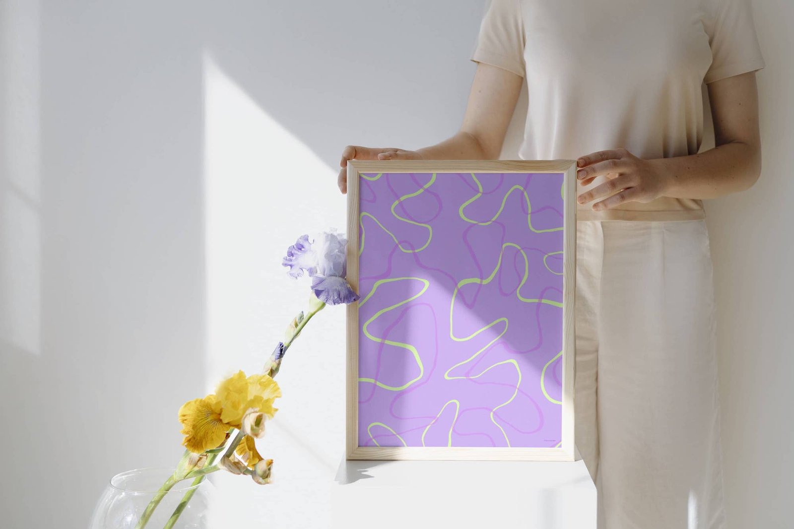 Abstract Line Art - Tranquility